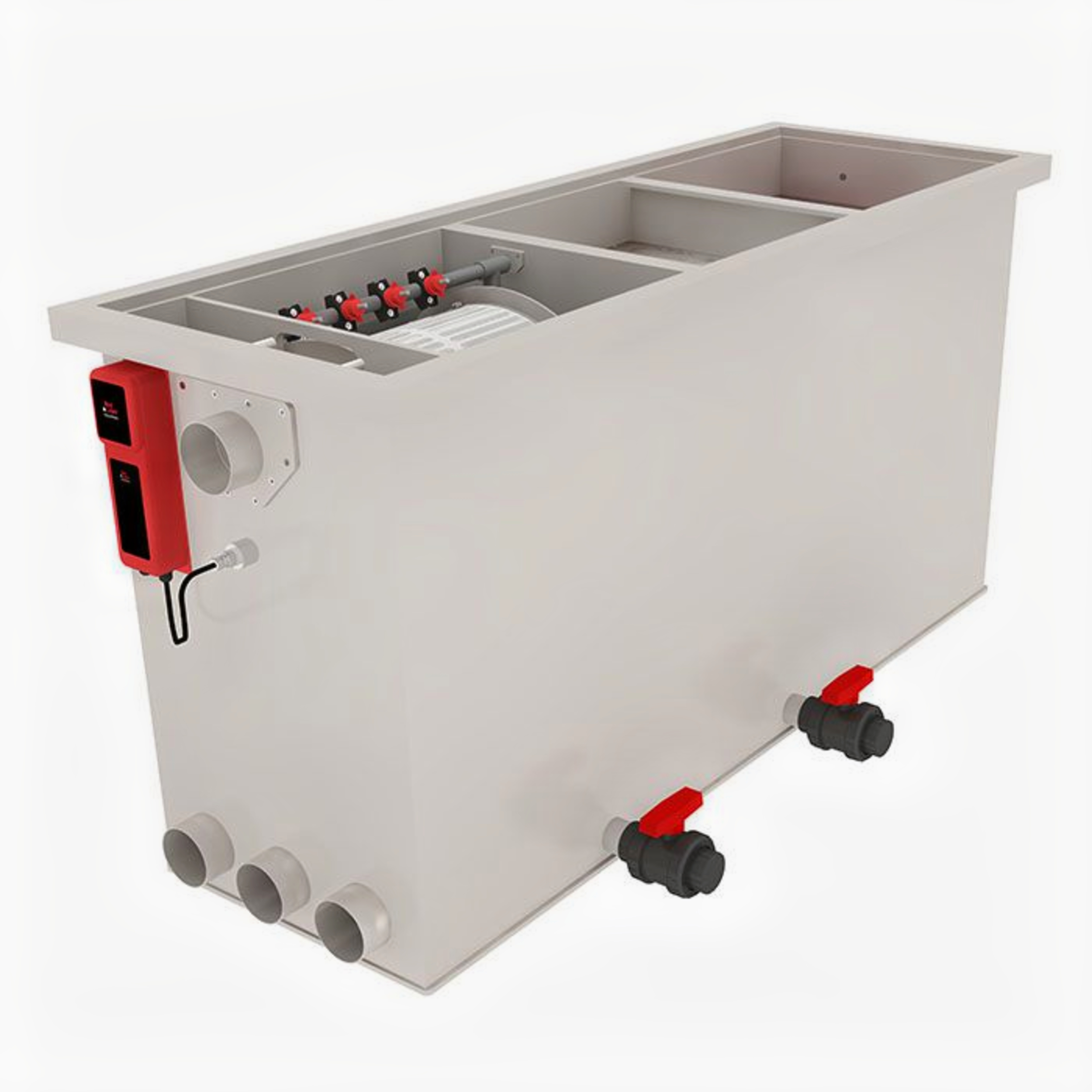 Trommelfilter - INLINE Combi 30/35 - niet gevuld - Pomp