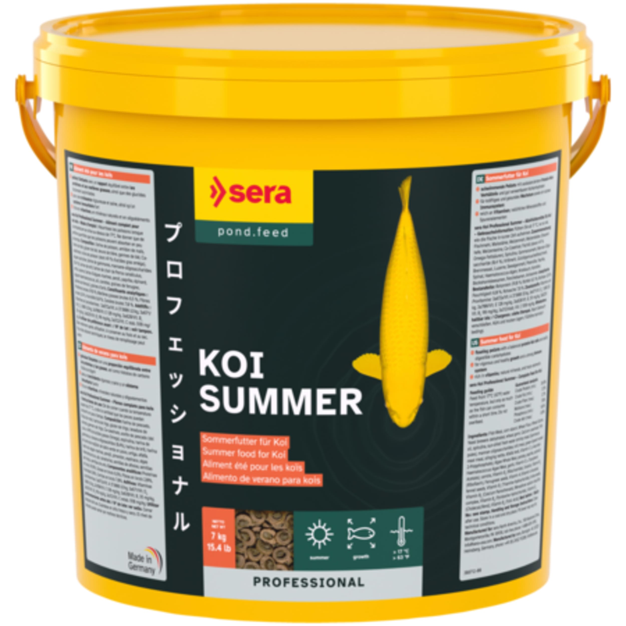 Koi Professional Summer 21 L - 7 kg